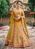 Yellow Heavy Embroidered Designer Lehenga