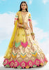 Off White Heavy Embroidered Designer Lehenga Set