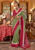 Aspen Green Printed Patola Silk Saree