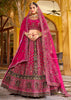 Bridal Red Heavy Embroidered Designer Lehenga