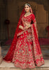 Wedding Red Heavy Embroidered Designer Lehenga