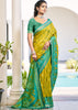 Apple Green Woven Patola Silk Saree