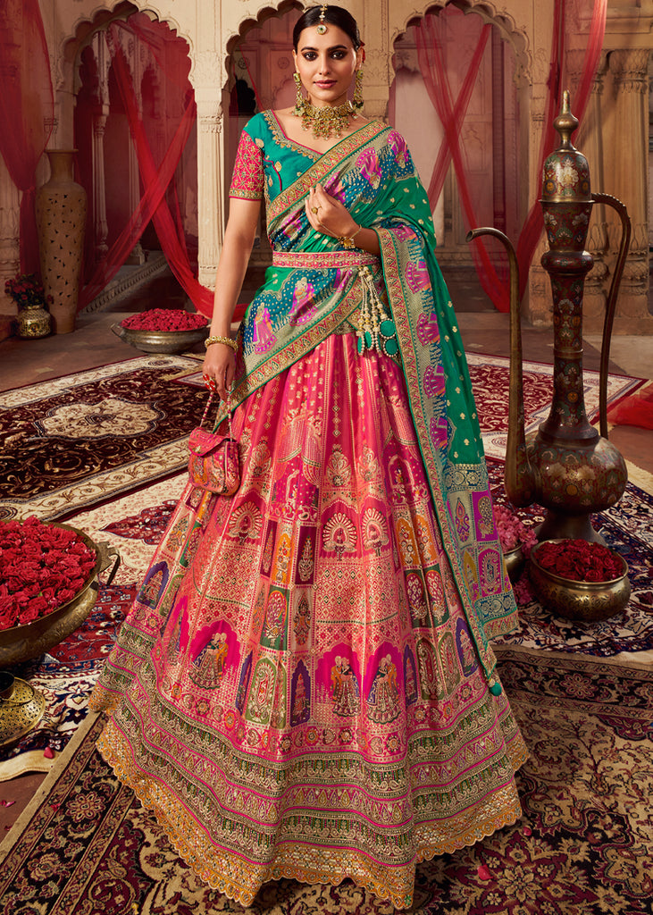 Royal Vrindavan Vol 35 10231 To 10239 Banarasi Designs Bridal Lehenga  Exporter