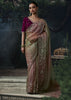 Multicolor Embroidered Designer Saree