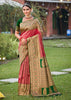 Bridal Pink Woven Banarasi Silk Saree