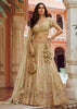 Beige Banarasi Silk Embroidered Lehenga