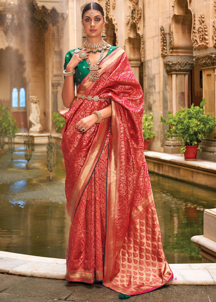 Bridal banarasi saree hotsell