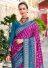 Dahlia Purple Woven Soft Silk Saree