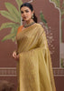 Vanilla Cream Woven Tussar Silk Saree