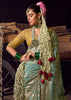 “Exclusive Offer” : Angel Blue Woven Banarasi Satin Silk Saree