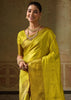 Apple Green Woven Kanjivaram Silk Saree