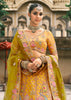 Yellow Heavy Embroidered Designer Lehenga
