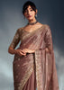 Dry Rose Designer Silk Saree