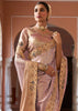Dusty Lilac Bead Work Kanjivaram Soft Silk Saree