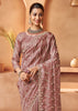 Rose Mauve Designer Tissue Silk Saree