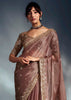 Dry Rose Designer Silk Saree