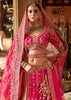 Rani Pink Heavy Embroidered Designer Lehenga