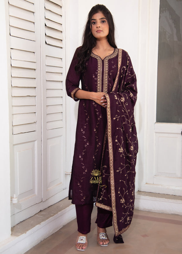 Amethyst Bloom Sequin Suit (10702847443137)