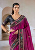 Radiance Purple Patola Silk Saree