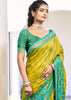Apple Green Woven Patola Silk Saree