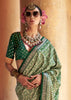 Fair Green Printed Patola Silk Saree