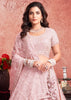 Baby Pink Net Embroidered Bridal Lehenga