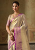 Silver Shine Woven Kanjivaram Silk Saree