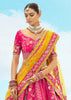 Magenta Pink Heavy Embroidered Designer Lehenga Set