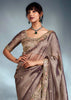 Steeple Grey Designer Silk Saree