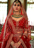 Bride Red Heavy Embroidered Designer Lehenga