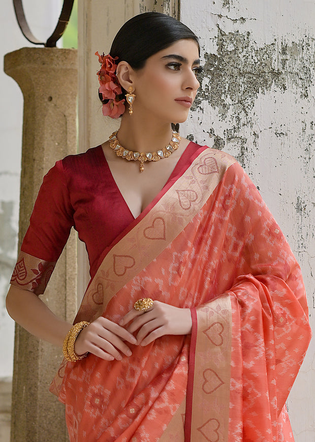 SUNDARI_IKKAT_ORANGE (10651885895873)