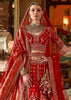 Wedding Red Heavy Embroidered Designer Lehenga