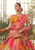 Multicolour Banarasi Silk Embroidered Lehenga