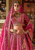 Fuchsia Pink Heavy Embroidered Designer Lehenga