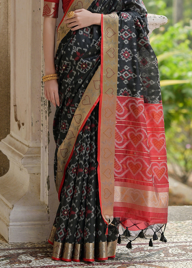 SUNDARI_IKKAT_BLACK (10651882717377)