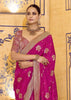 Princess Pink Woven Banarasi Silk Saree