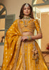 Festive Yellow Banarasi Designer Lehenga
