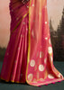 Blush Pink Woven Tissue Silk Saree