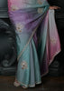 Multicolour Embroidered Designer Saree