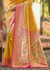 Haldi Yellow Woven Kanjivaram Silk Saree