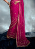 Princess Pink Designer Silk Saree