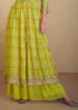 Golden Green Garb Indo Fusion Styles
