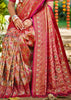 Princess Pink Dual Tone Woven Banarasi Silk Saree