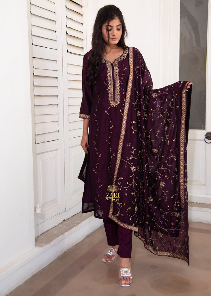 Amethyst Bloom Sequin Suit (10702847443137)