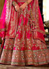 Rose Pink Heavy Embroidered Designer Lehenga