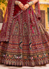Bright Pink Heavy Embroidered Designer Lehenga