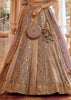 Mauve Banarasi Silk Embroidered Lehenga
