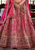Queen Pink Heavy Embroidered Designer Lehenga