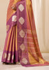 Golden Glow Woven Tissue Silk Saree