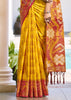 Vibran Yellow Woven Patola Silk Saree